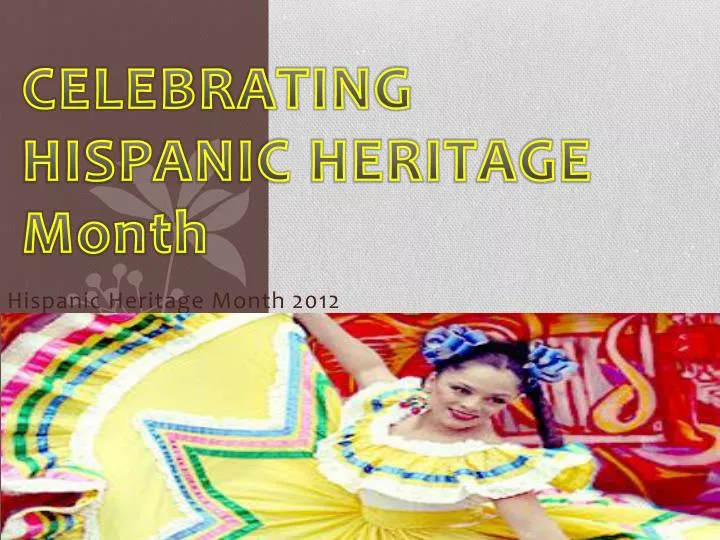 Hispanic Heritage Month Powerpoint Templates