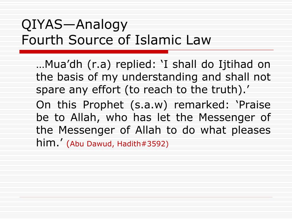 PPT - SHARI'AH—The Islamic Law PowerPoint Presentation ...