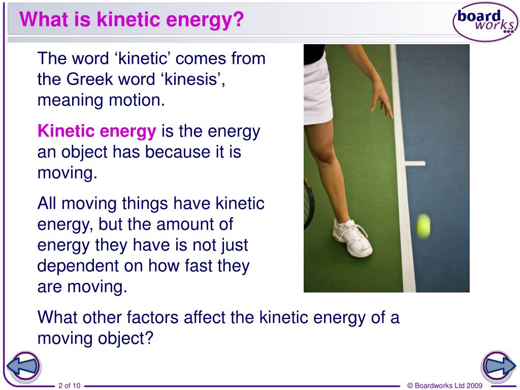 PPT - What is kinetic energy? PowerPoint Presentation, free download ...