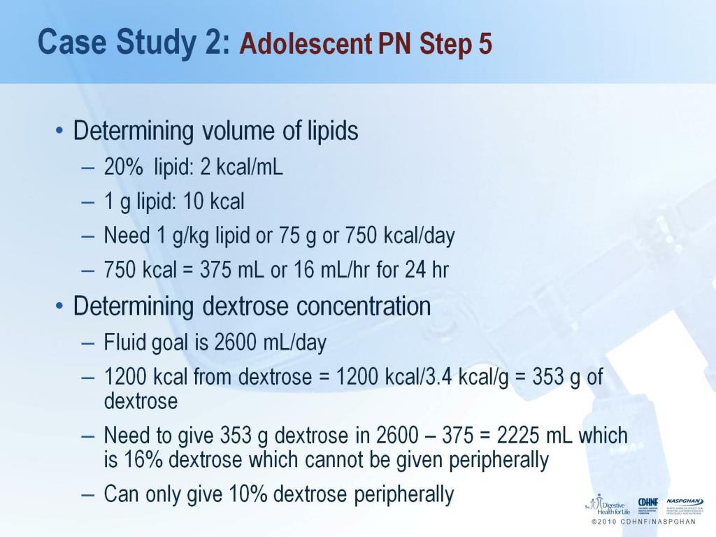 PPT - Pediatric Parenteral Nutrition PowerPoint ...