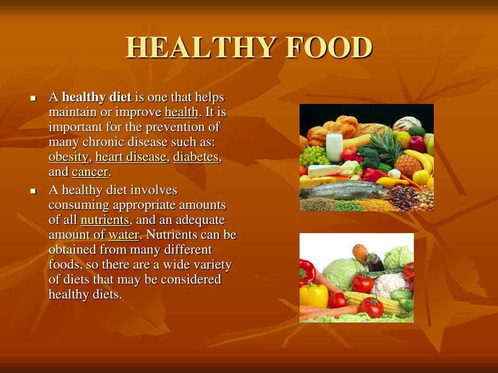 Healthy Food Vs Junk Food Ppt