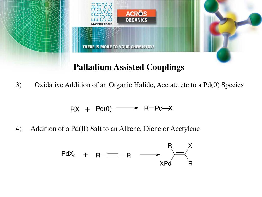 PPT - Palladium Assisted Coupling Reactions PowerPoint Presentation, free  download - ID:6600529