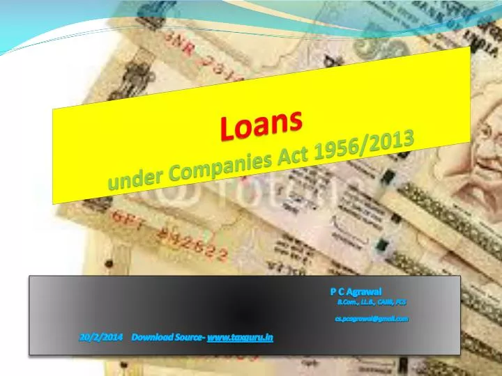 loans under companies act 1956 2013 n.