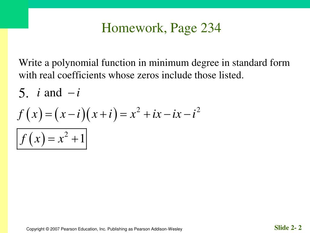 PPT - Homework, Page 18 PowerPoint Presentation, free download