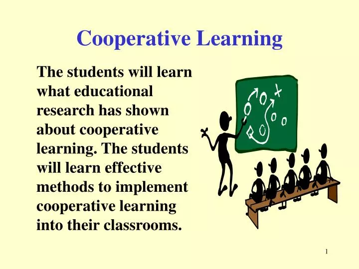 cooperative learning n.