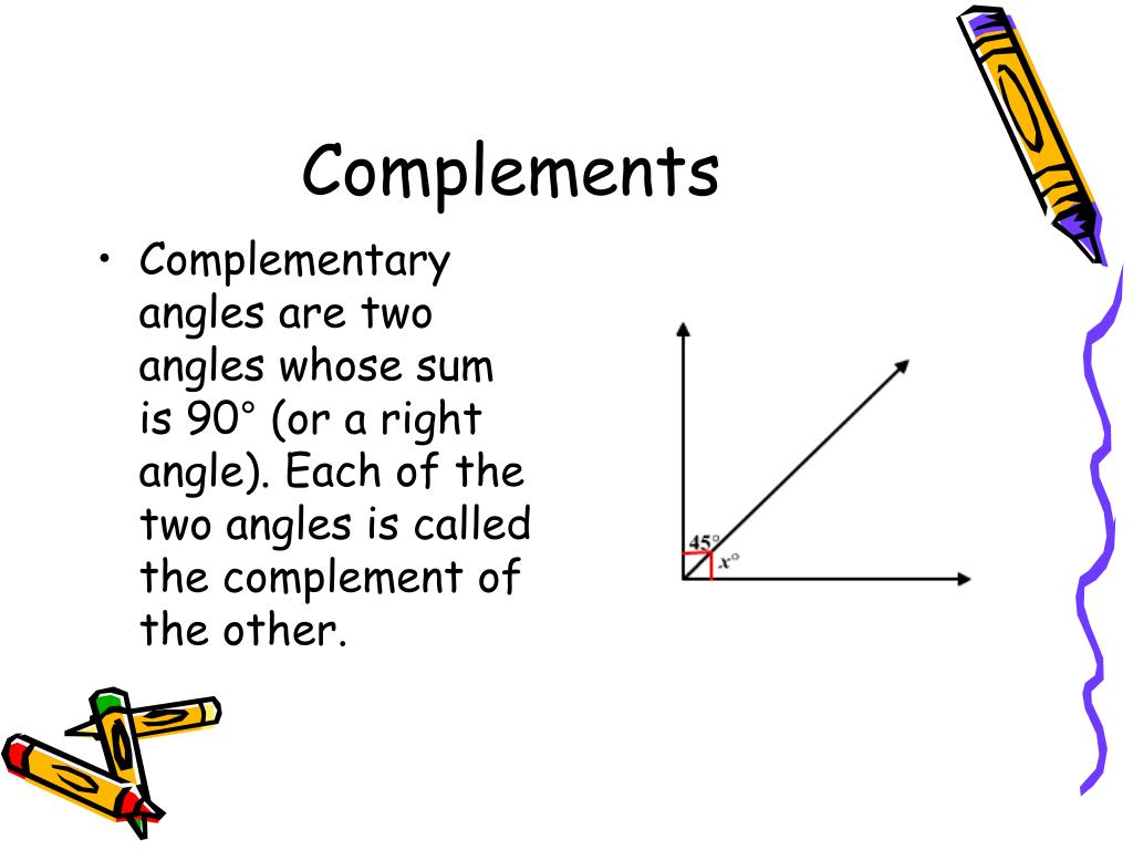 complementary and supplementary angle complementary and supplementary angle