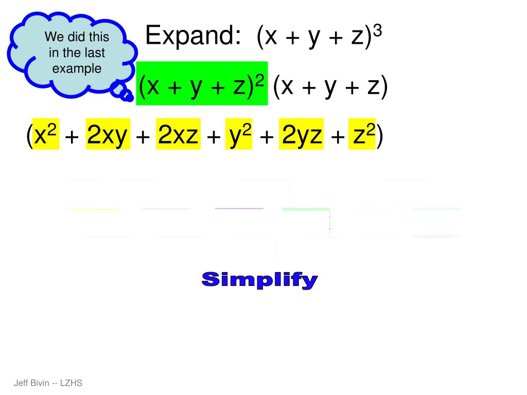 Ppt Binomial Expansion And More Powerpoint Presentation Free Download Id