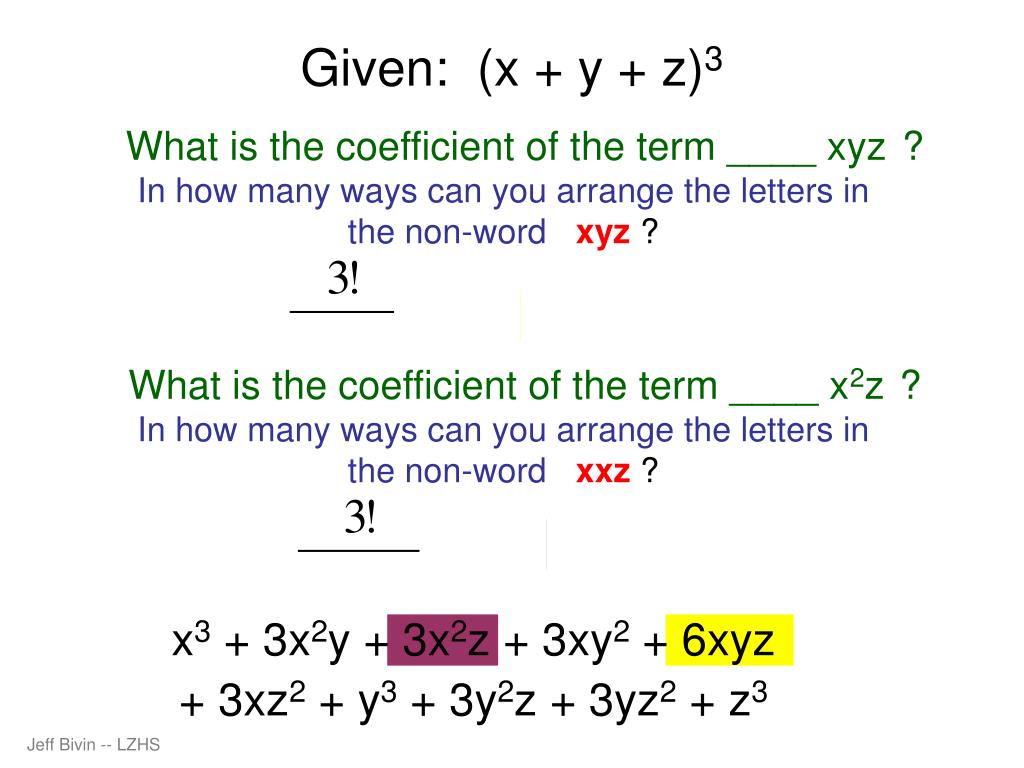Ppt Binomial Expansion And More Powerpoint Presentation Free Download Id