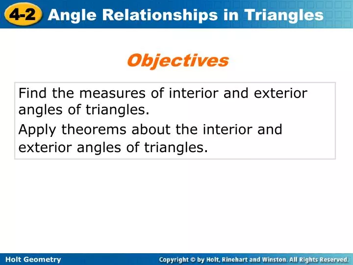 Ppt Find The Measures Of Interior And Exterior Angles Of