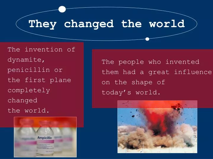 PPT - They changed the world PowerPoint Presentation, free download