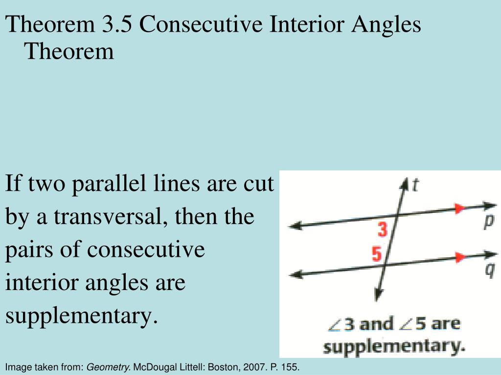 Ppt Geometry Chapter 3 Powerpoint Presentation Free