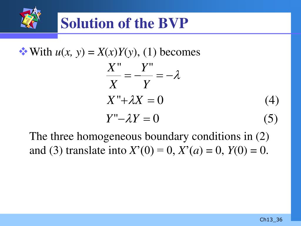 Ppt Boundary Value Problems In Rectangular Coordinates Powerpoint Presentation Id