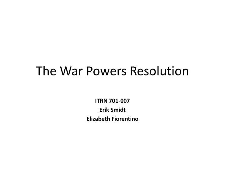 ppt-the-war-powers-resolution-powerpoint-presentation-free-download