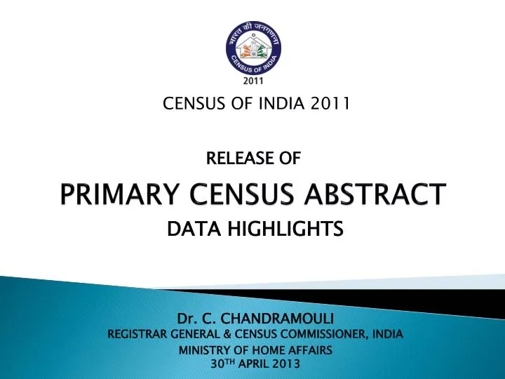 primary census abstract n.