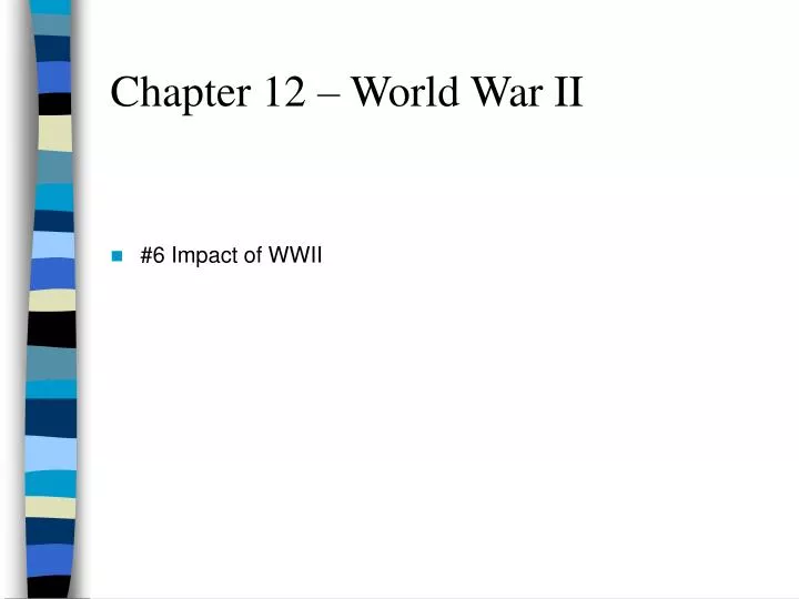chapter 12 world war ii n.