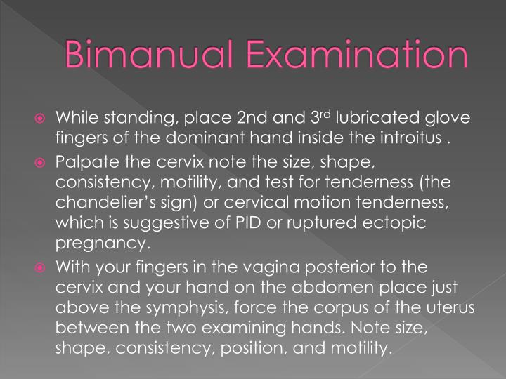 PPT - Pelvic Examination PowerPoint Presentation - ID:6612684