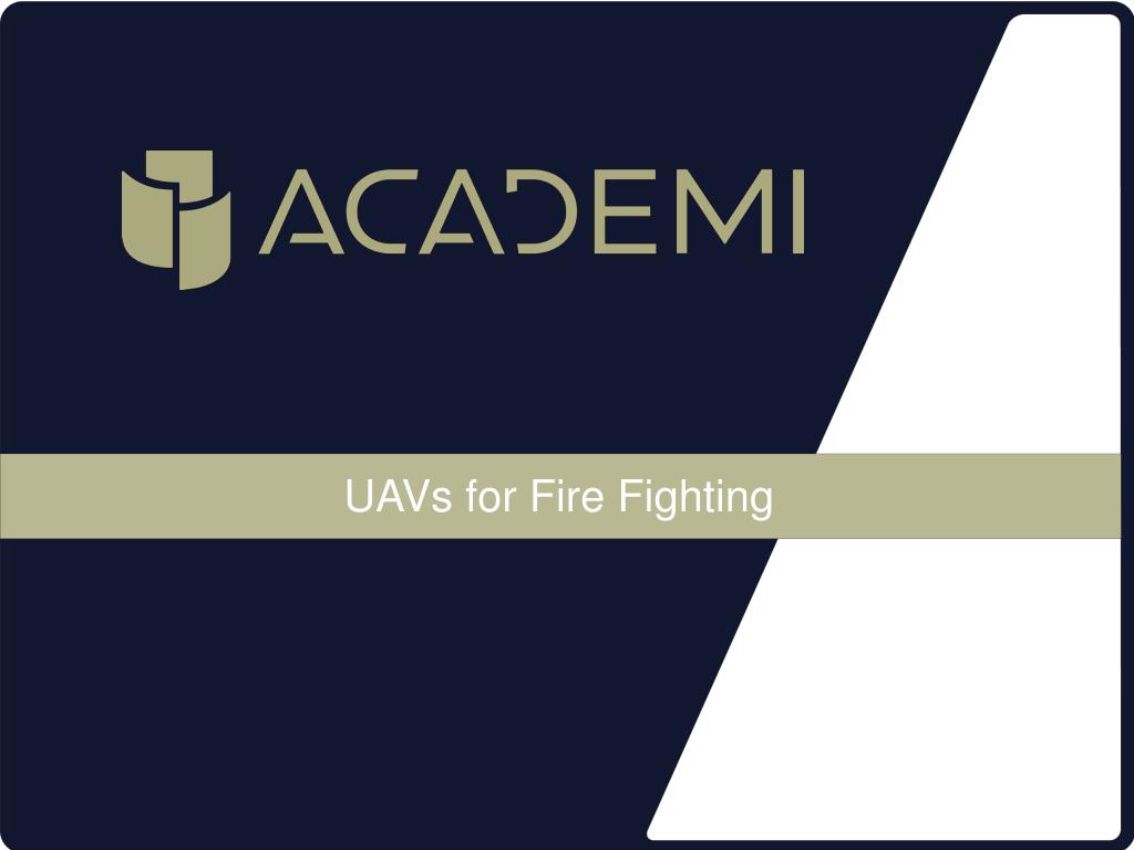 Fire fighting 2024 drone ppt