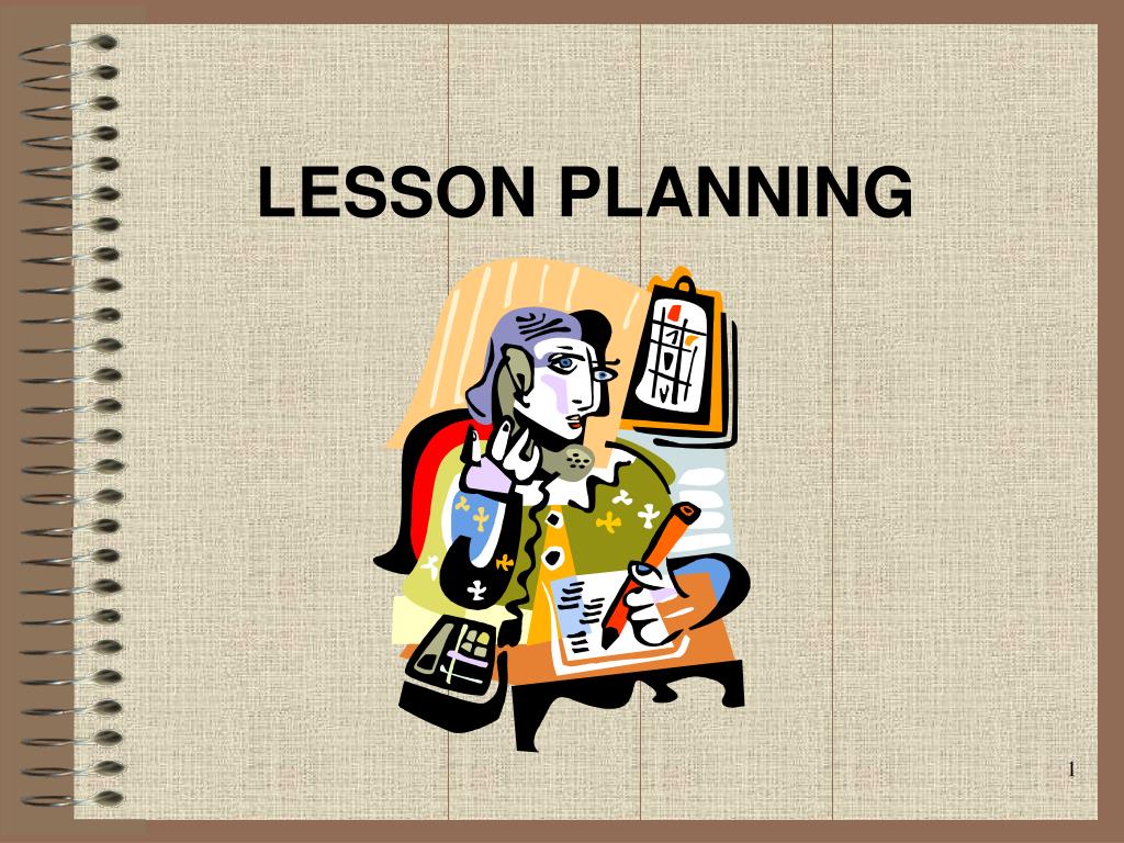 lesson planning presentation slides