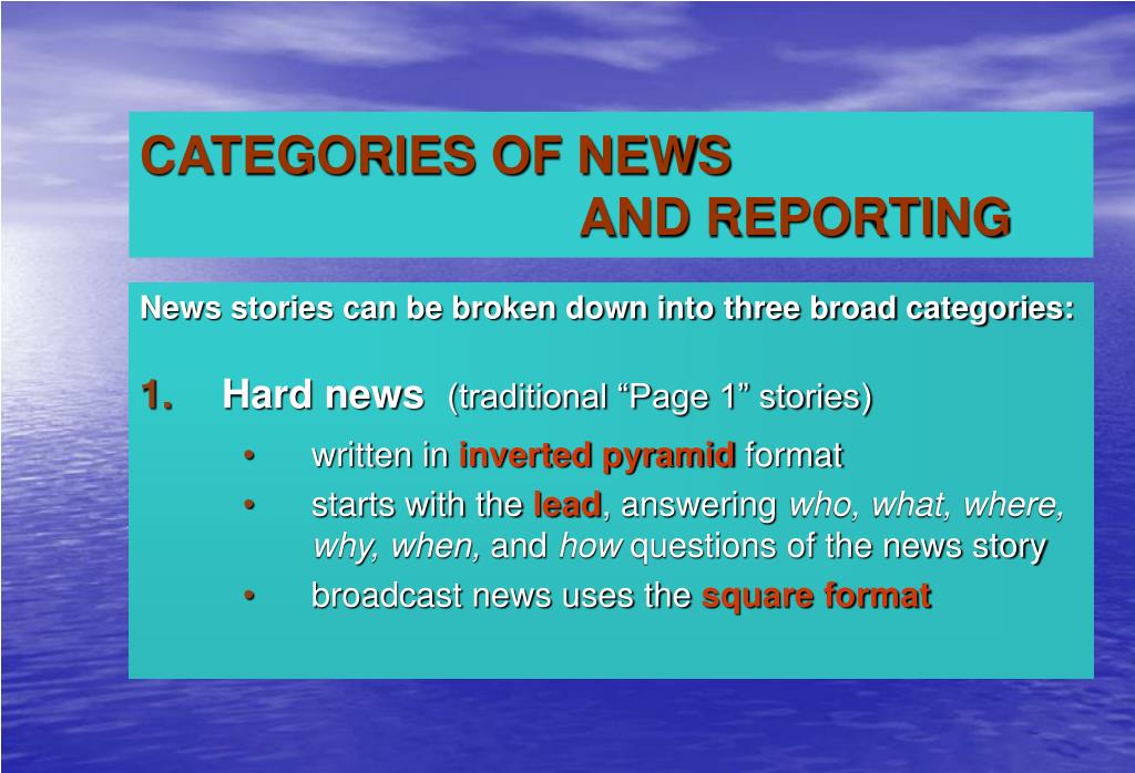 PPT News Gathering and Reporting PowerPoint Presentation, free download ID6615979