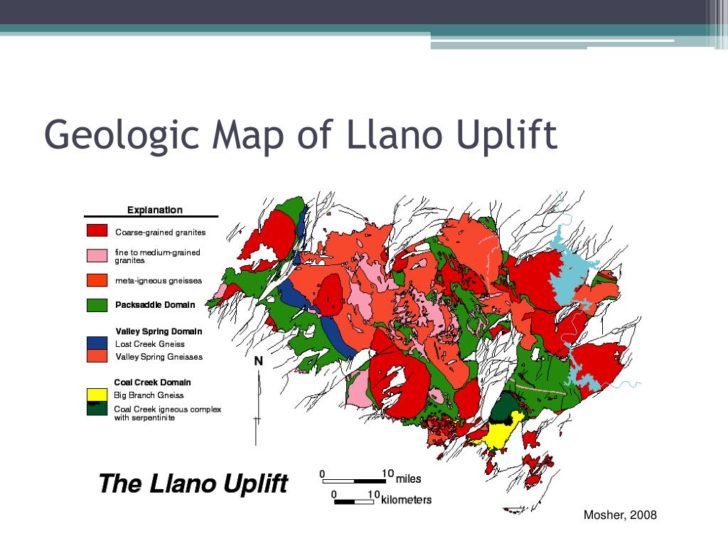 PPT Grenville Basement Igneous & Metamorphic Rocks of the Llano