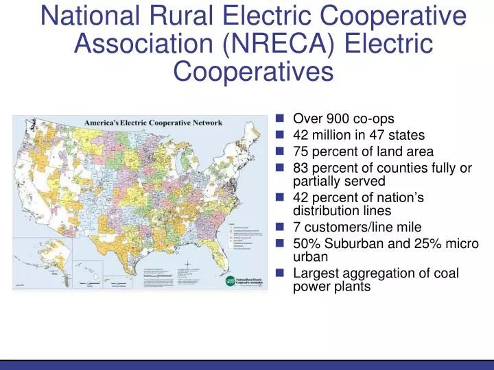 PPT National Rural Electric Cooperative Association (NRECA) Electric