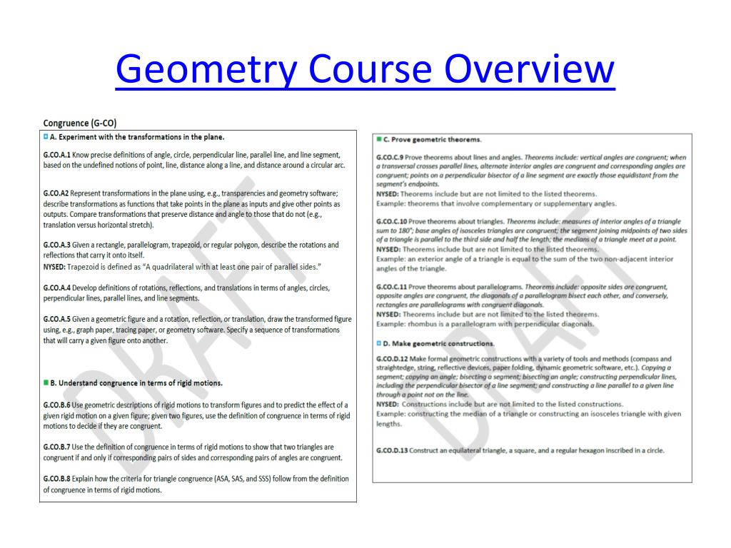 PPT Geometry PowerPoint Presentation, free download ID6617178