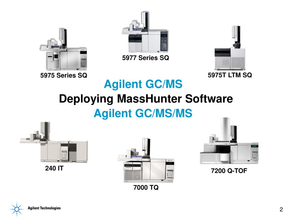 5975T LTM SQ 5975 Series SQ Agilent GC/MS Deploying MassHunter Software...