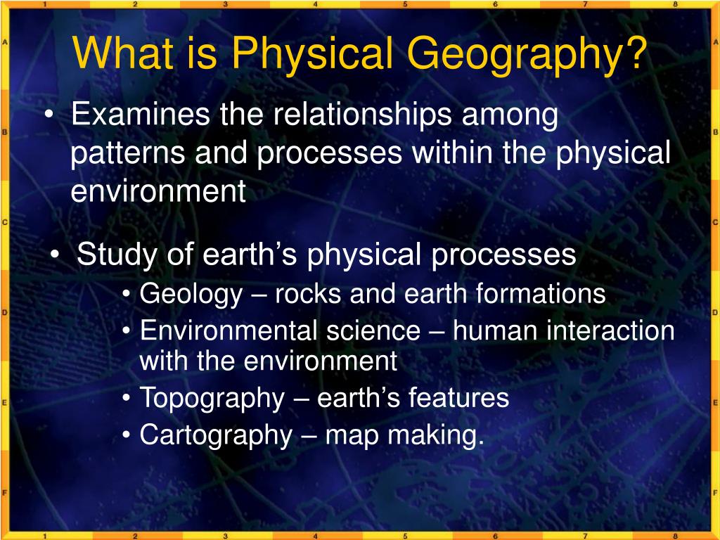 PPT Physical Geography PowerPoint Presentation Free Download ID 