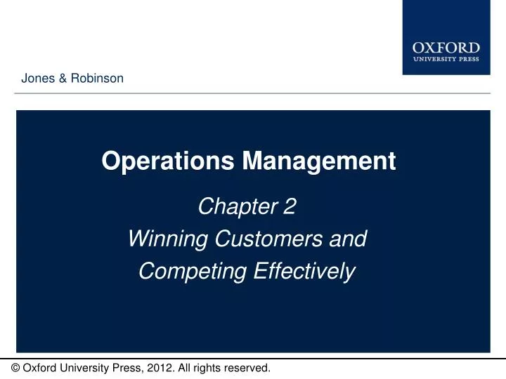PPT - Operations Management PowerPoint Presentation, free download - ID ...