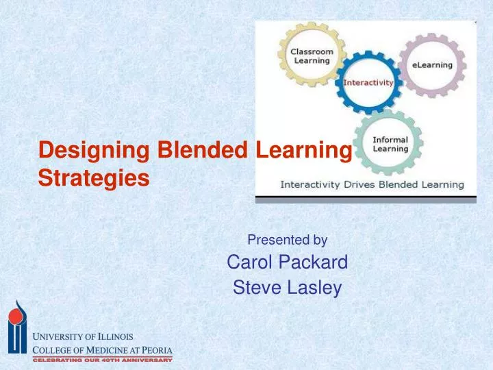PPT - Designing Blended Learning Strategies PowerPoint Presentation ...