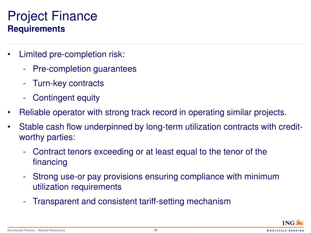 possible finance requirements possible finance requirements