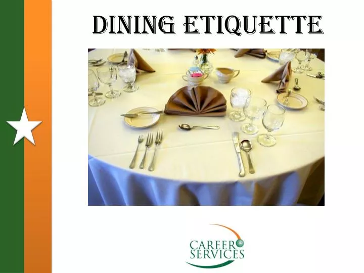 presentation on dining etiquette