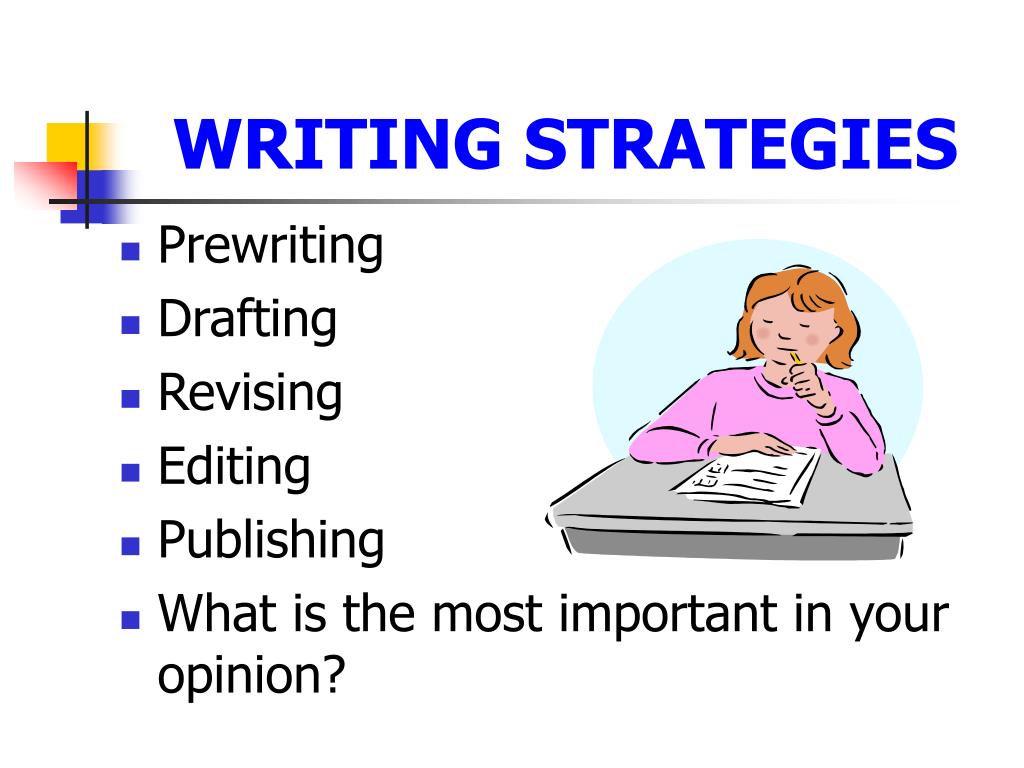 writing strategies video