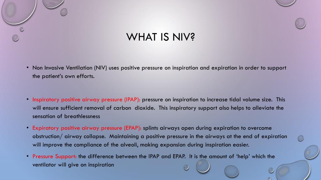 Different Types Of Non Invasive Ventilation