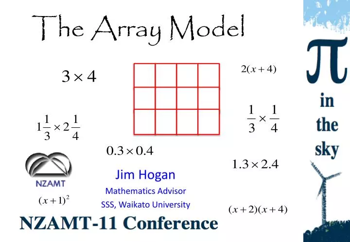 PPT - The Array Model PowerPoint Presentation, free download - ID:6625459