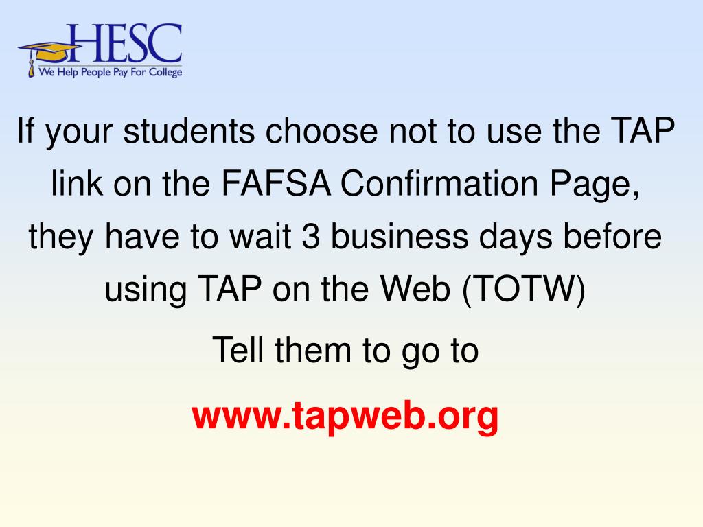 PPT NYS Financial Aid Programs and Services hesc PowerPoint