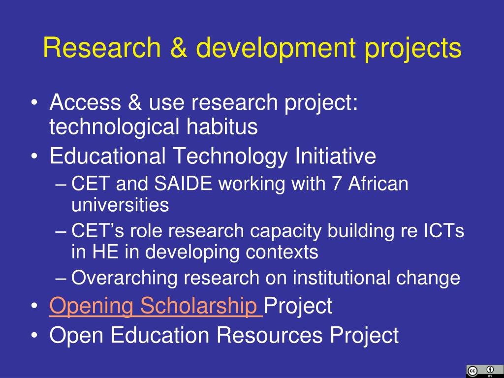 PPT - Innovative Educational Technology at UCT: Lessons Learned ...
