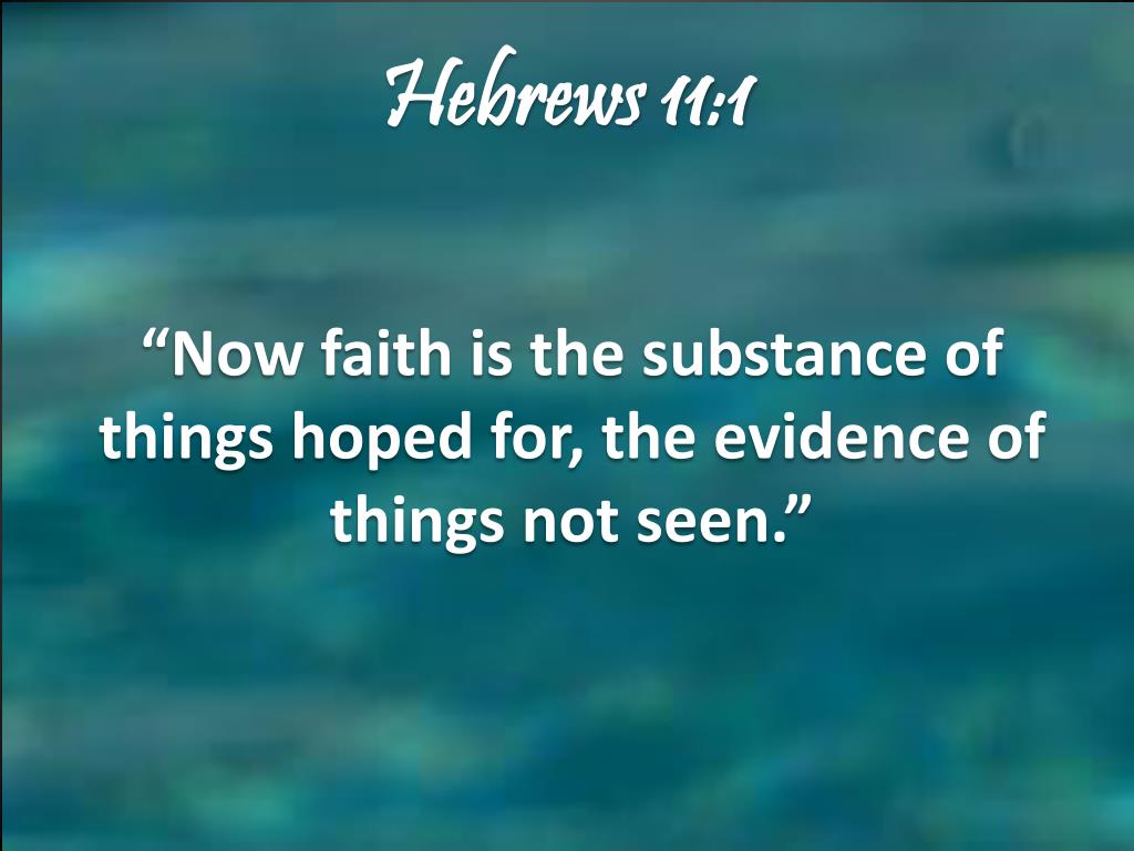 PPT Hebrews 11 1 6 PowerPoint Presentation Free Download ID 6629842