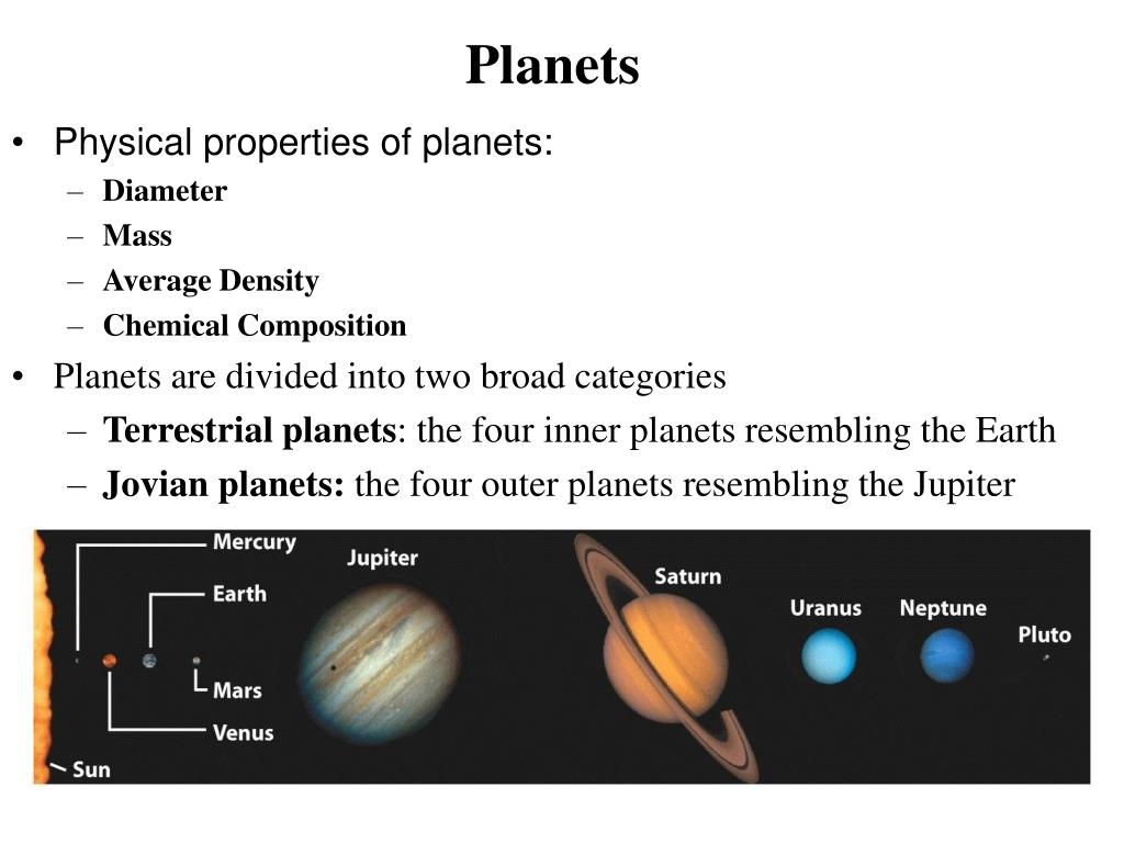 jovian planet compositions and densities jovian planet compositions and densities