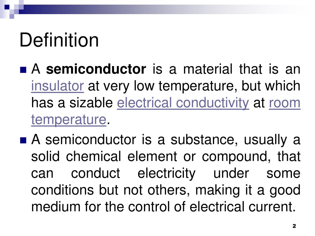 PPT - Fundamentals of Semiconductors PowerPoint Presentation, free download  - ID:6631646