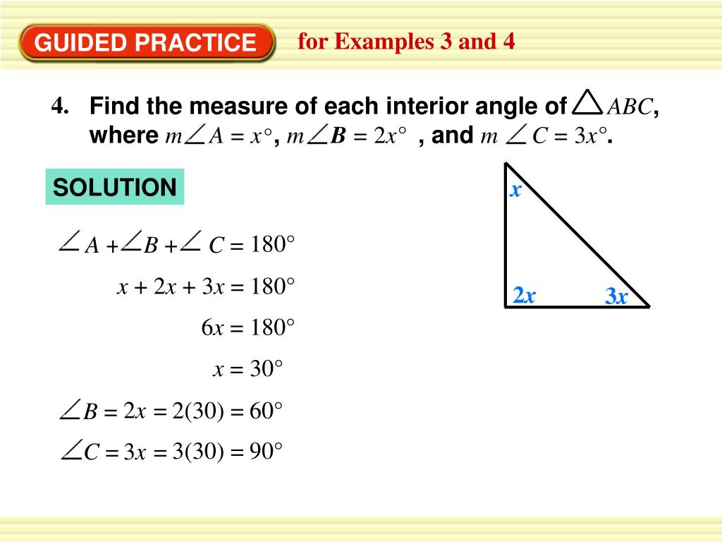 Find the measure of each acute angle