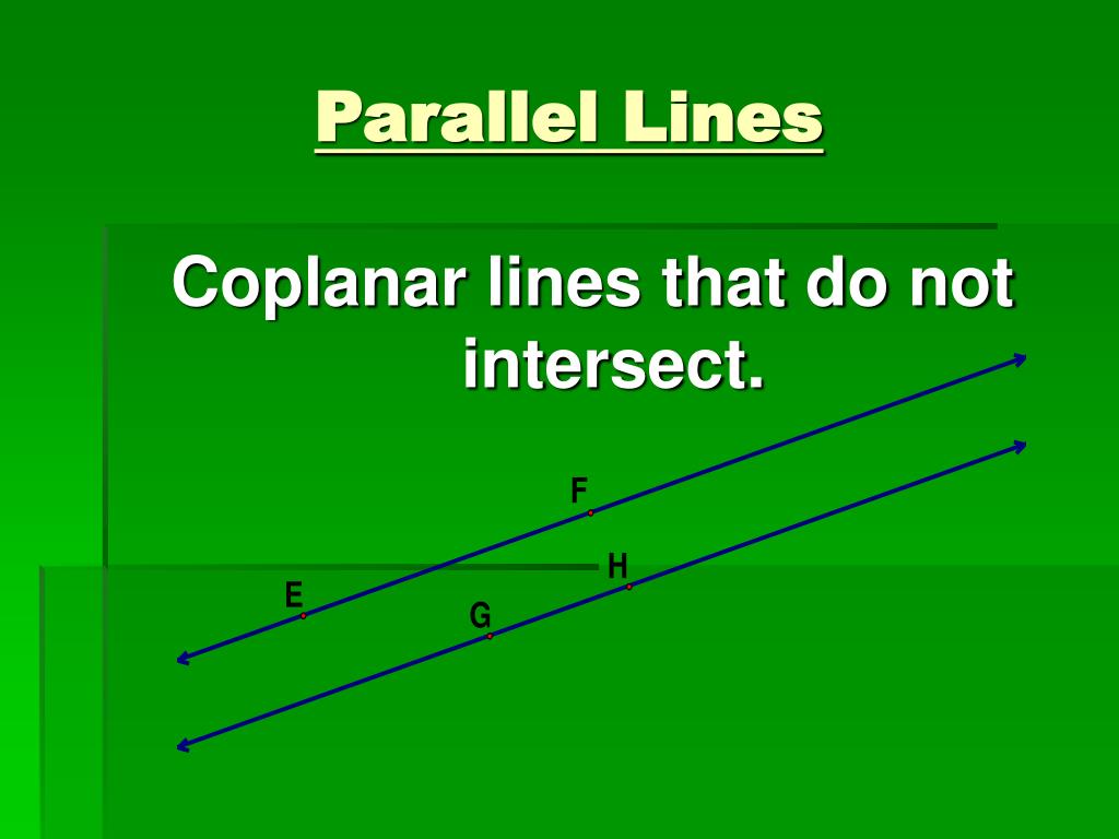 parallel planes