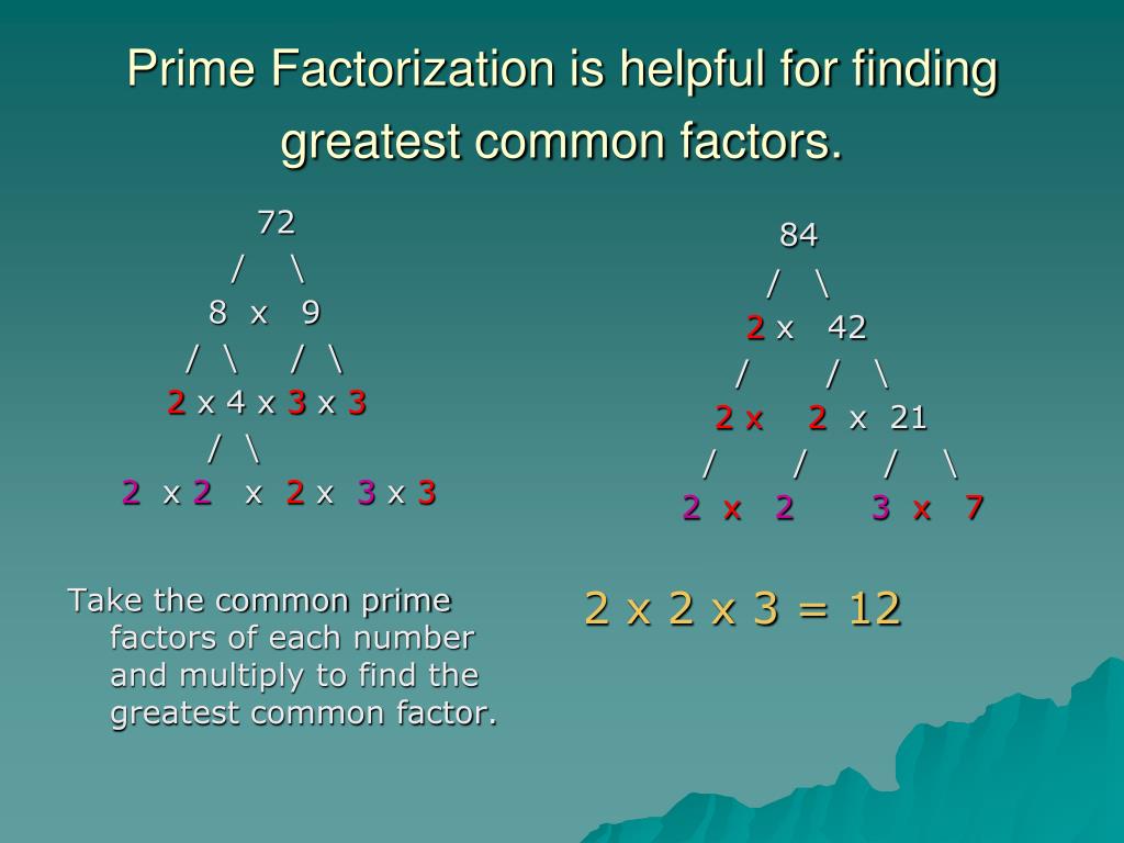 PPT - Prime Factorization PowerPoint Presentation, free download - ID ...