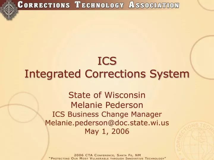 ics integrated corrections system n.