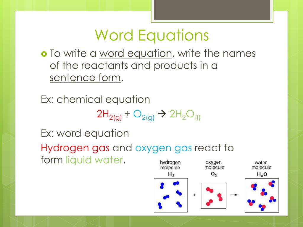 PPT Chapter 11 Chemical Reactions PowerPoint