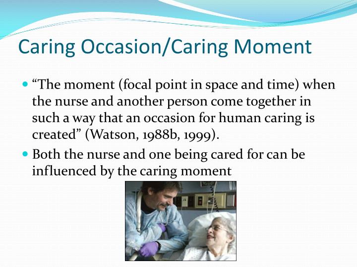 caring moment definition caring moment definition