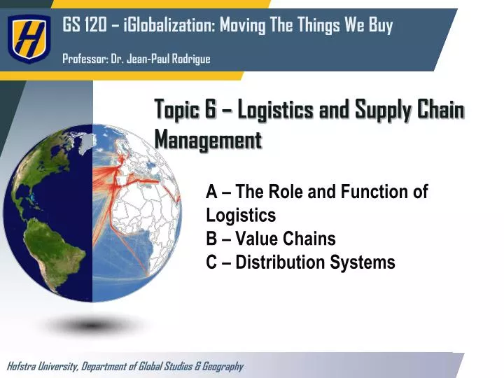 thesis topics on logistics and supply chain management