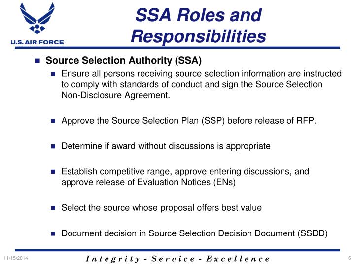 PPT - Source Selection Authority (SSA) PowerPoint Presentation - ID:6639110