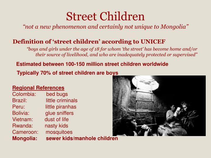 ppt street children of mongolia powerpoint presentation id 6639543