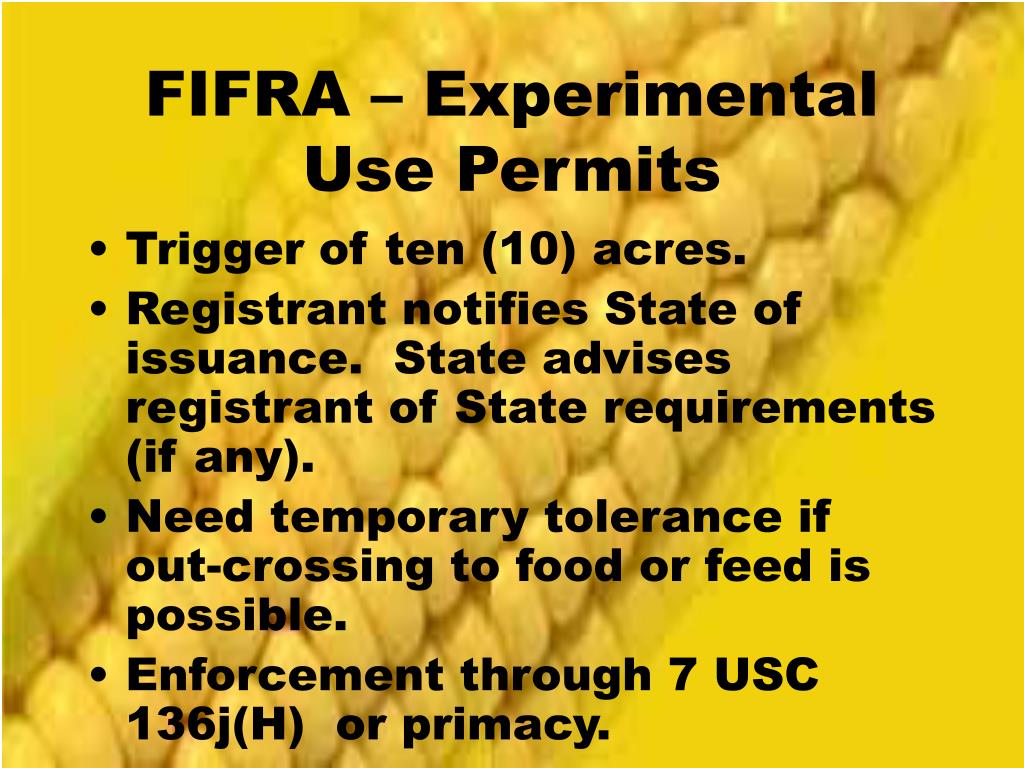 PPT Regulating PlantIncorporated Protectants (PIPs) A State and National Perspective